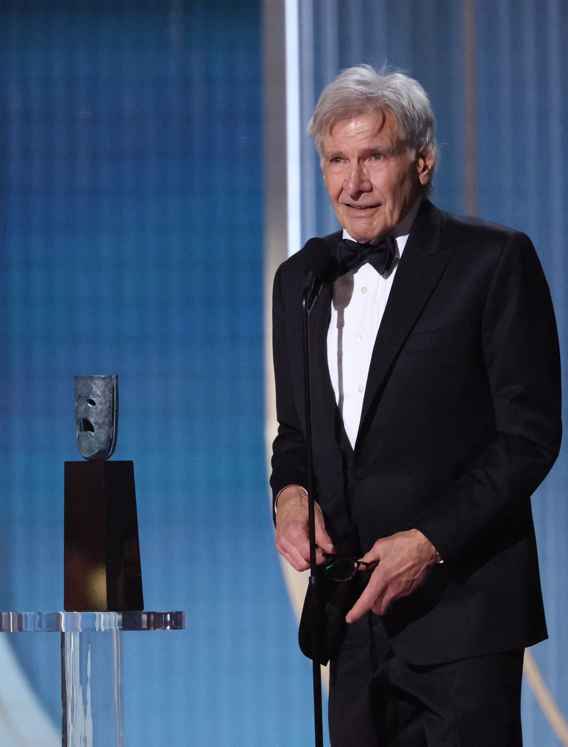 Harrison Ford destaca cómo el teatro le permitió comprender mejor el comportamiento humano y hallar su vocación entre narradores (REUTERS/Mario Anzuoni)