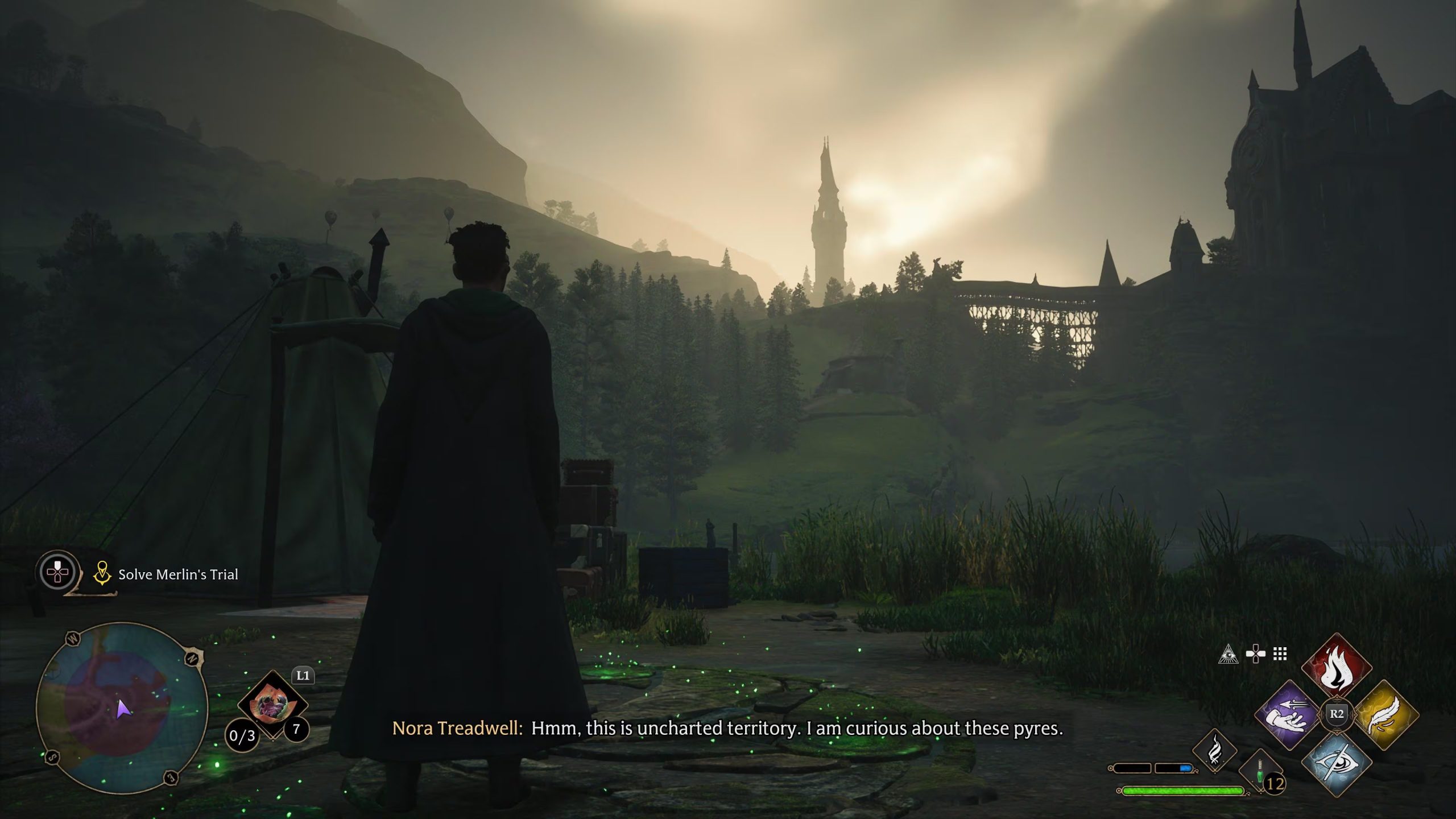 Los jugadores pueden aprender más de 20 hechizos, cuidar criaturas mágicas como hipogrifos y unicornios, y personalizar su personaje, ropa y equipamiento. (Avalanche Software)