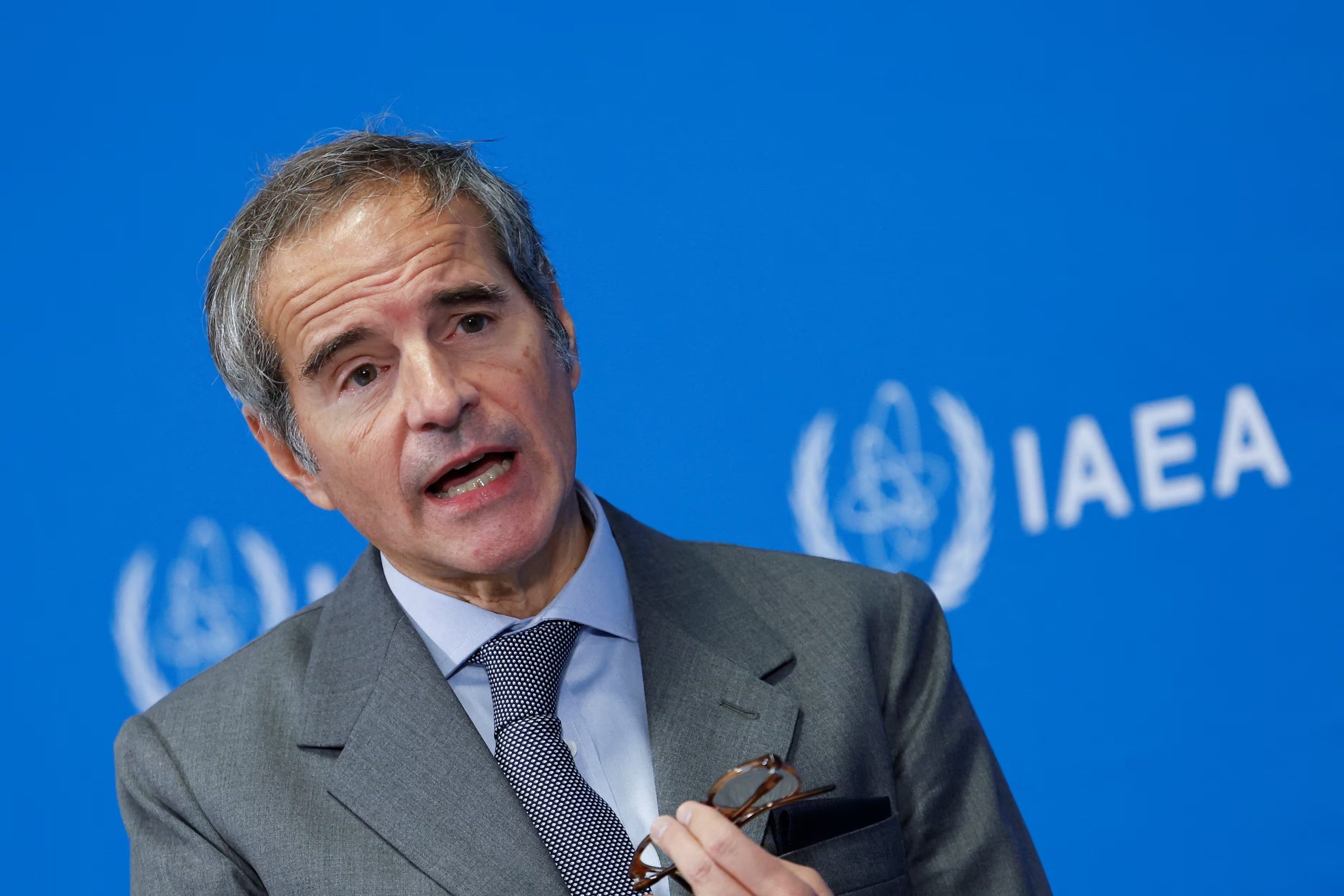 El director del OIEA, Rafael Grossi (REUTERS)