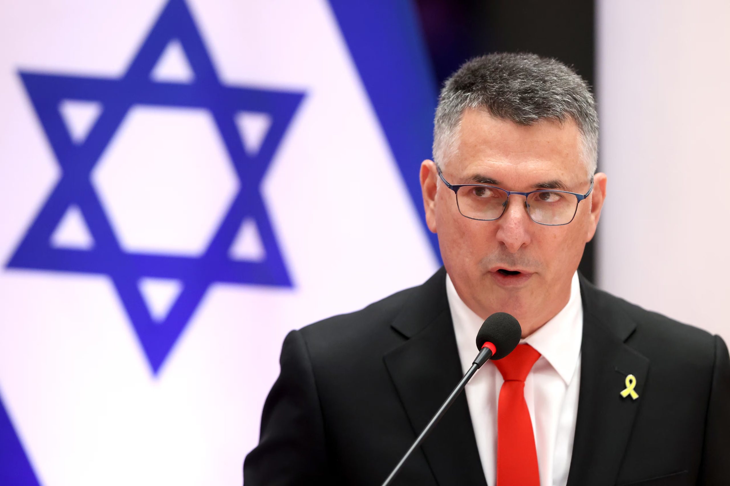 El ministro de Relaciones Exteriores de Israel, Gideon Saar. (EFE/ Juan Pablo Pino)
