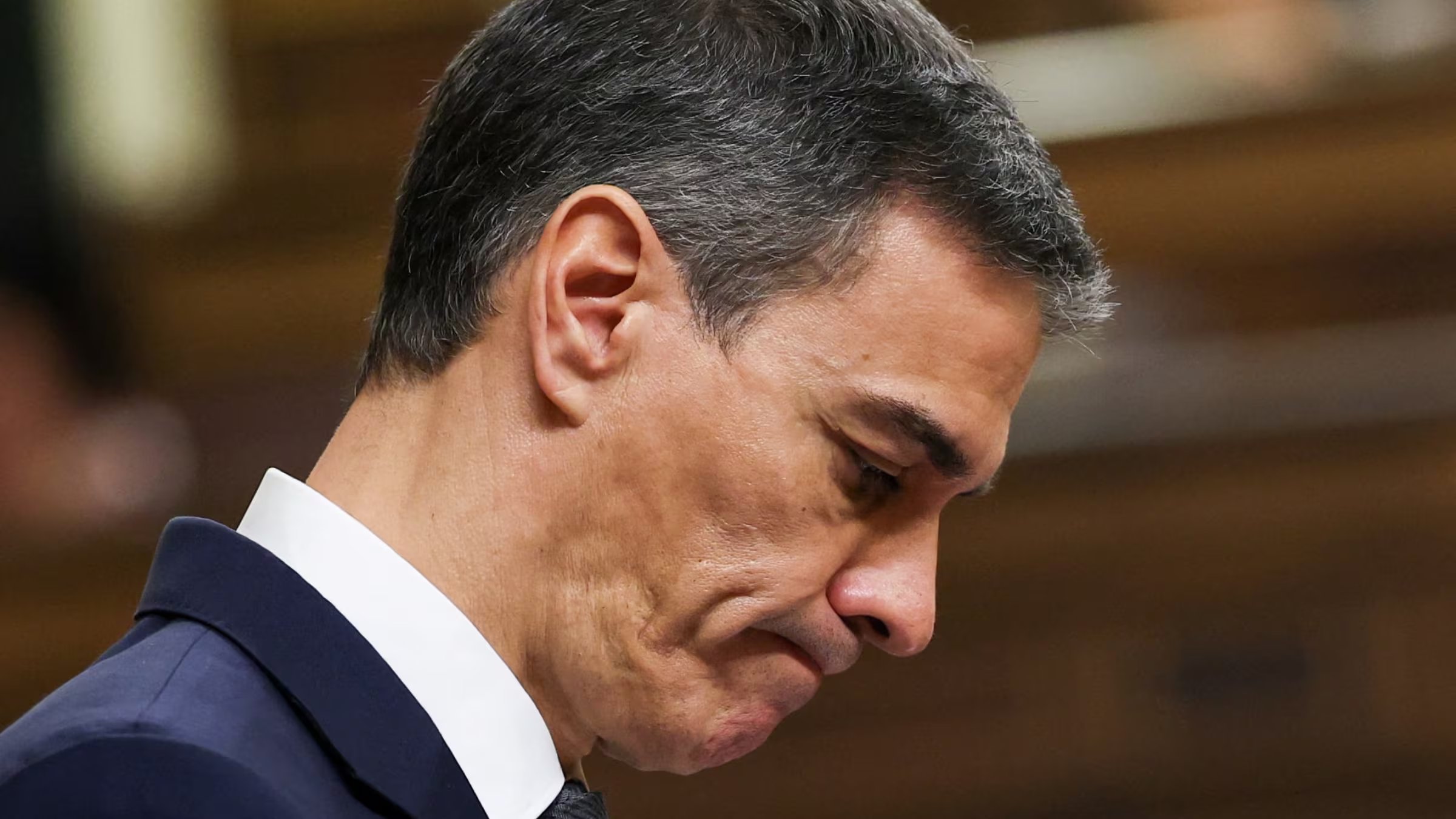 El presidente del Gobierno, Pedro Sánchez, en el Congreso (REUTERS/Violeta Santos Moura)