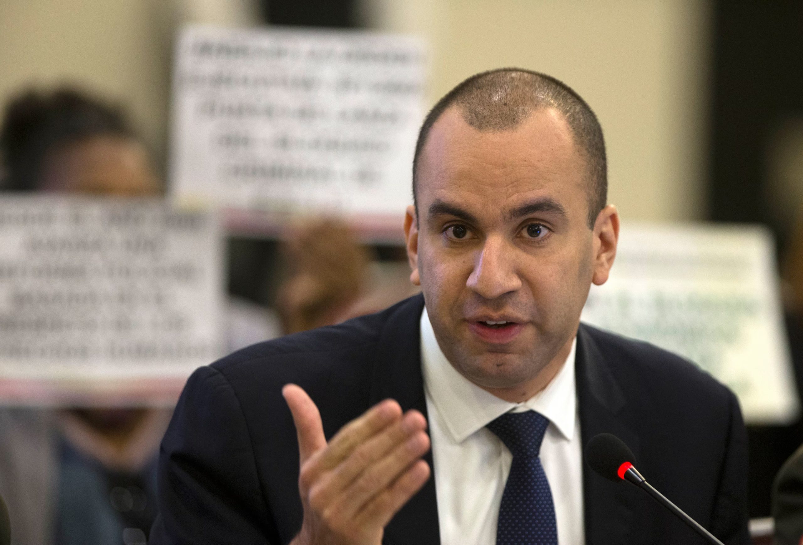 Foto de archivo de Larry Devoe del nuevo fiscal general de Venezuela (EFE/Orlando Barría)
