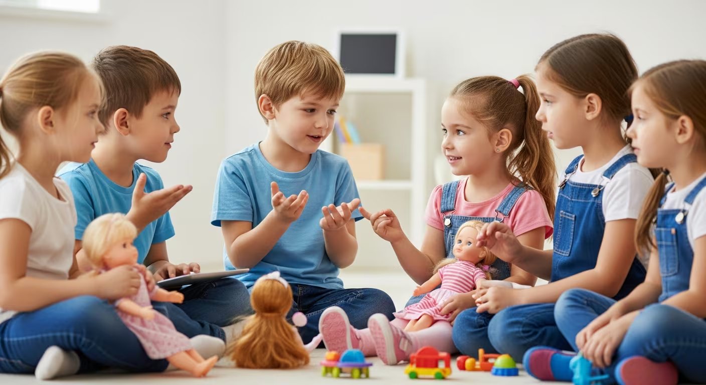 Cardiff subraya la importancia de políticas educativas que integren juguetes simbólicos para promover el bienestar emocional, respaldado por tendencias internacionales y estudios de The Lancet y Statista (Imagen Ilustrativa Infobae)