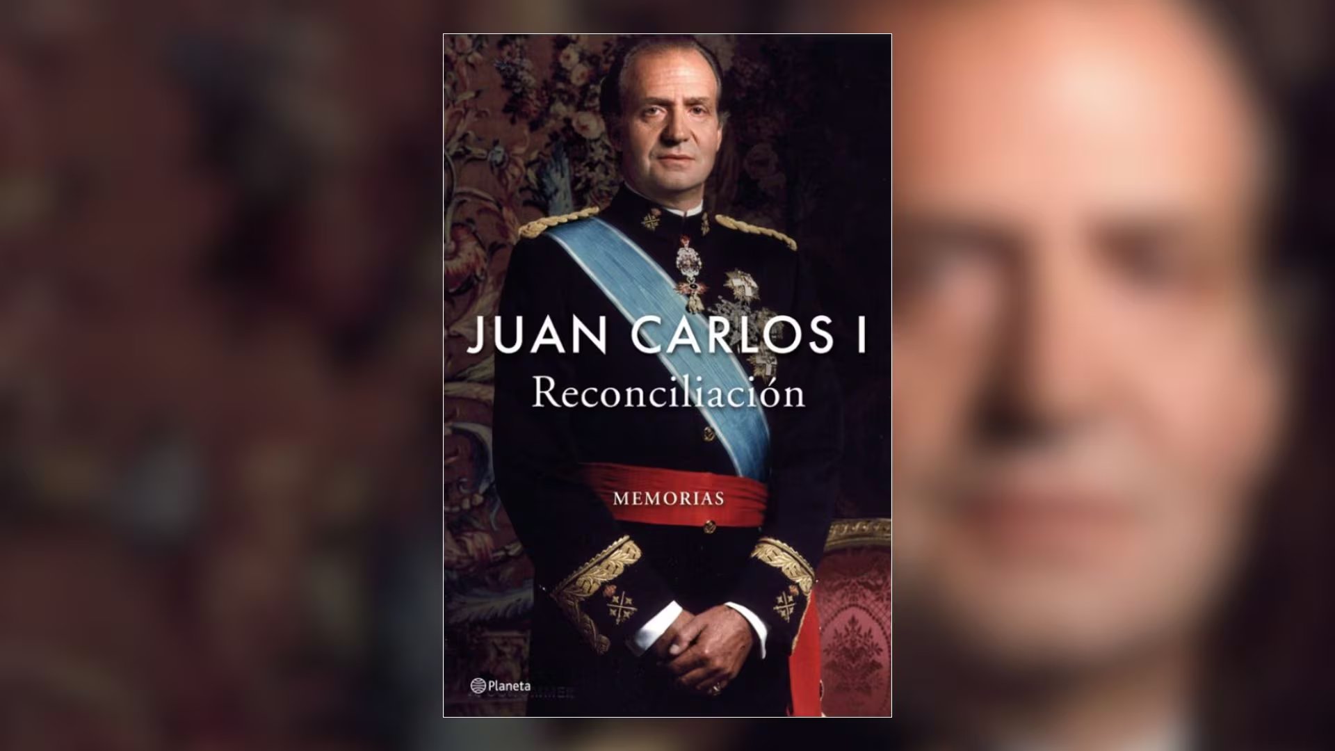 Cubierta de 'Reconciliación', las memorias de Juan Carlos I. (Planeta)