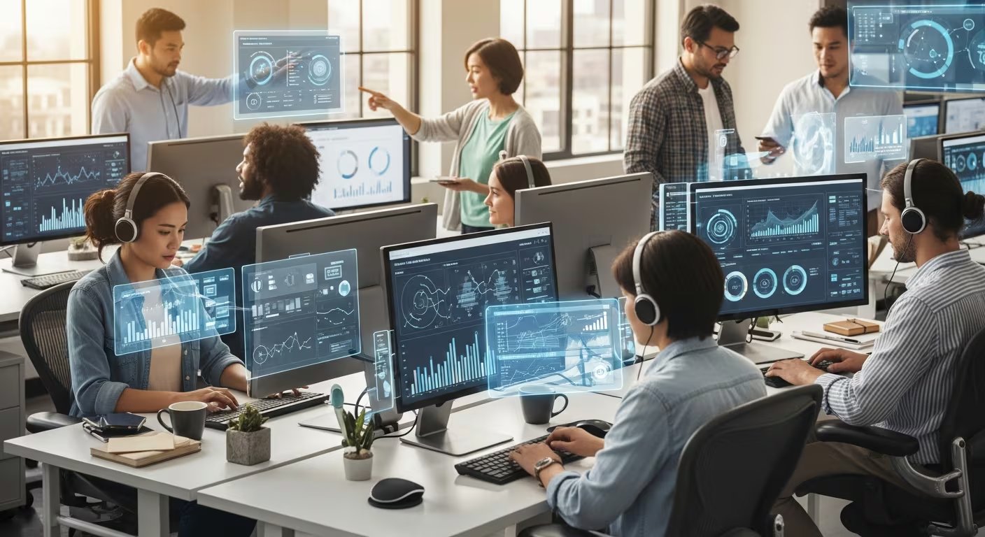 El 54% de los trabajadores chilenos participa en procesos activos de transformación digital dentro de sus empresas. (Imagen Ilustrativa Infobae)