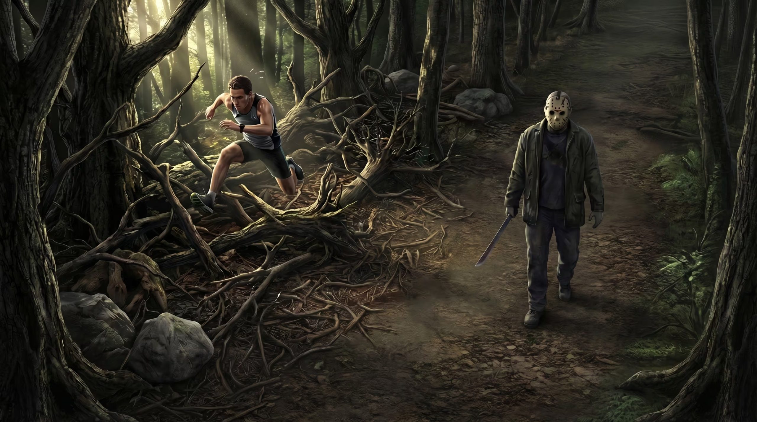 La teoría toma inspiración de Jason Voorhees, el asesino de Viernes 13, célebre por su capacidad de atrapar a sus víctimas sin apresurarse (Imagen Ilustrativa Infobae)