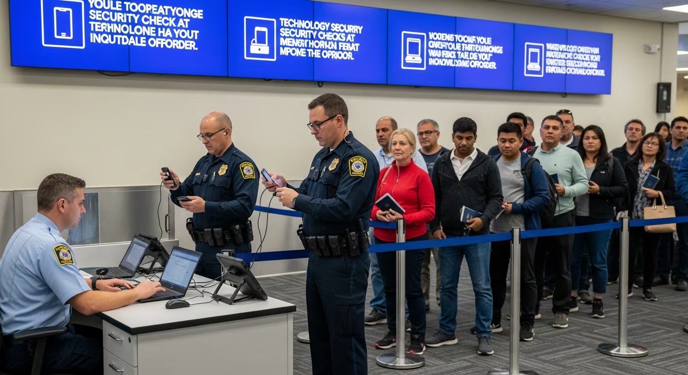 La Directiva 3340-049B de la CBP amplía la inspección de dispositivos electrónicos en las fronteras de Estados Unidos desde enero de 2026 (Imagen Ilustrativa Infobae)