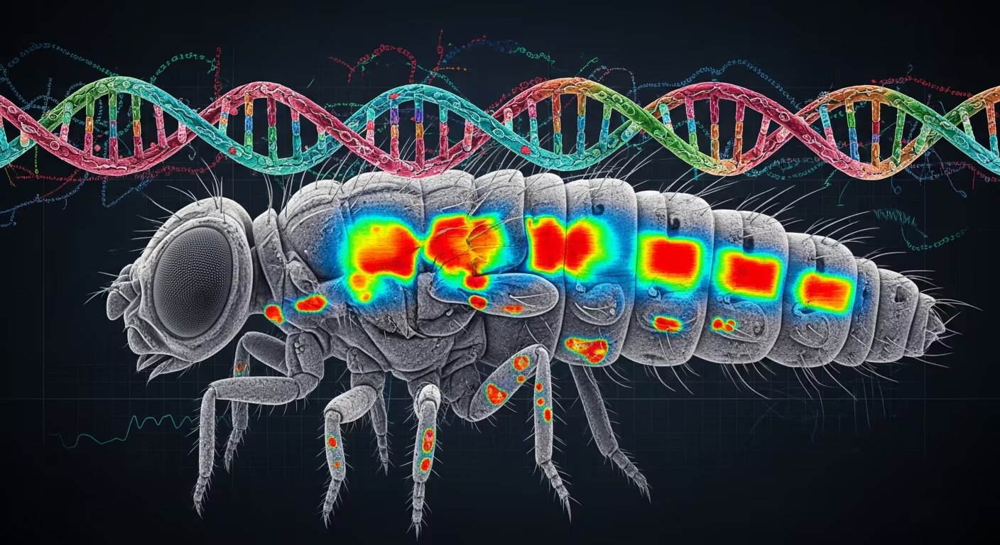 Las moscas hembras de presentaron una sensibilidad superior a la cafeína nocturna (Imagen Ilustrativa Infobae)