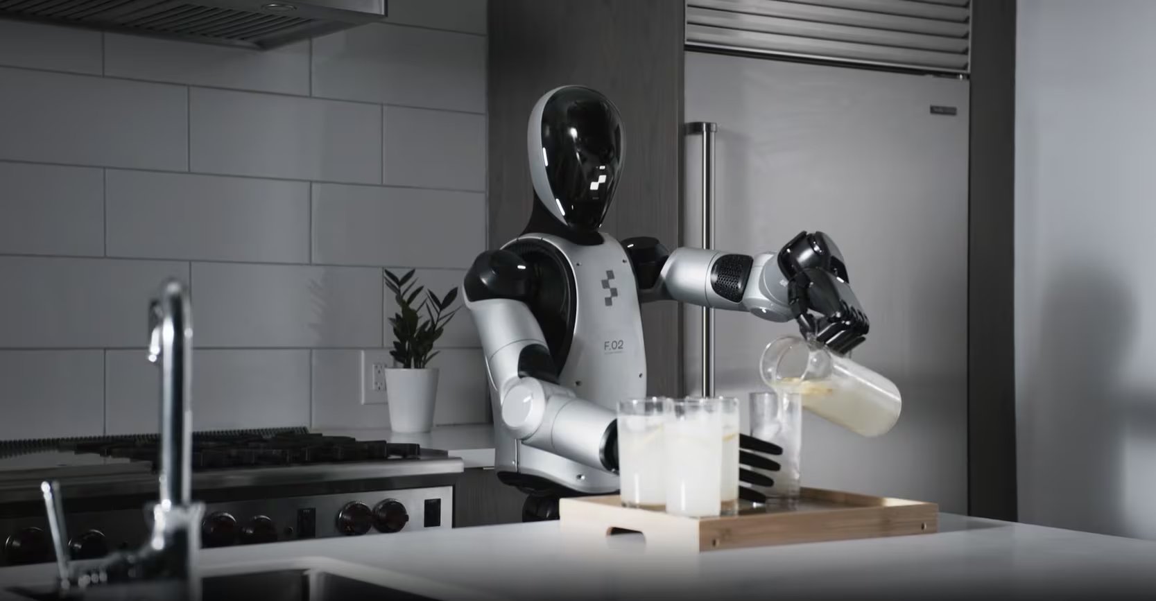 Robot humanoide Figure 03 realizando tareas domésticas. (Figure AI)