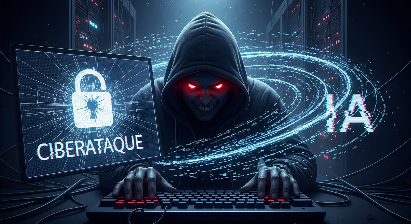 Cada vez es más difícil detectar qué grupos de hackers realizan ciberataques debido a que crean los códigos maliciosos con IA. (Imagen Ilustrativa Infobae)