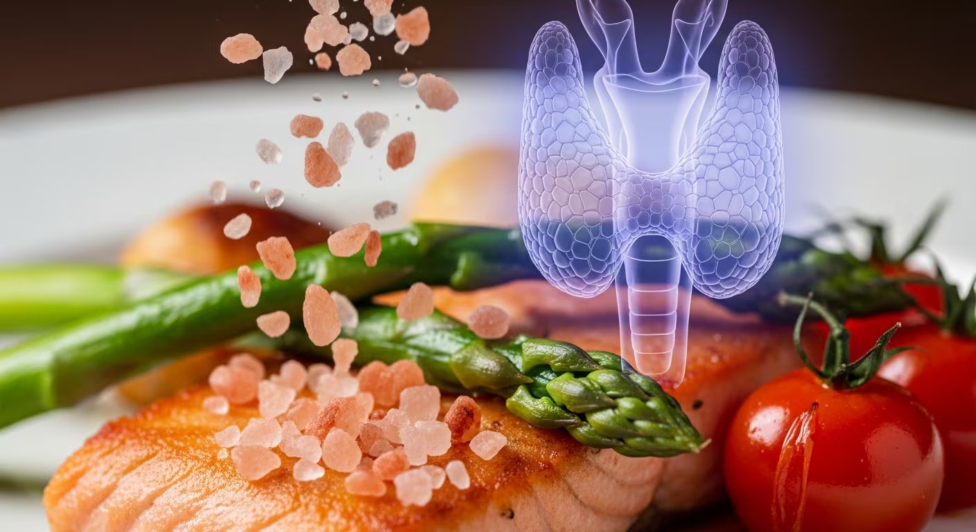 El bocio, inflamación visible del cuello, resurge cuando la tiroides se agranda por la carencia prolongada de yodo en la dieta (Imagen Ilustrativa Infobae)