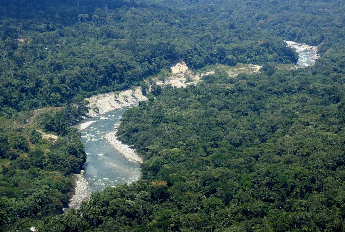 El cuerpo se reportó a orillas del río Putumayo - crédito Unidad de Planeación de Infraestructura de Transporte / sitio web