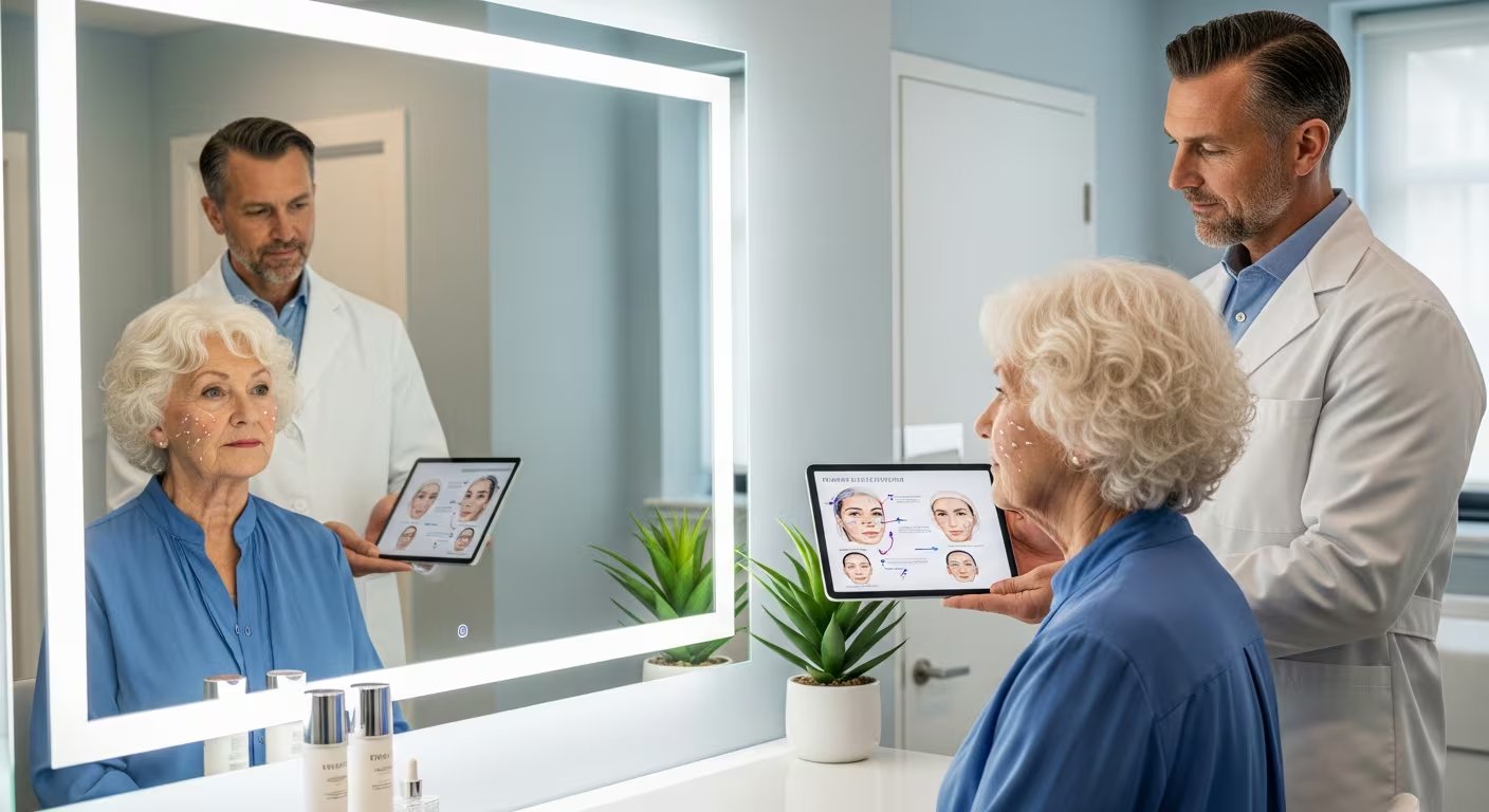 La diversidad generacional influye en la demanda: jóvenes optan por prevención temprana y protocolos graduales, mayores por mejorar la calidad cutánea (Imagen Ilustrativa Infobae)