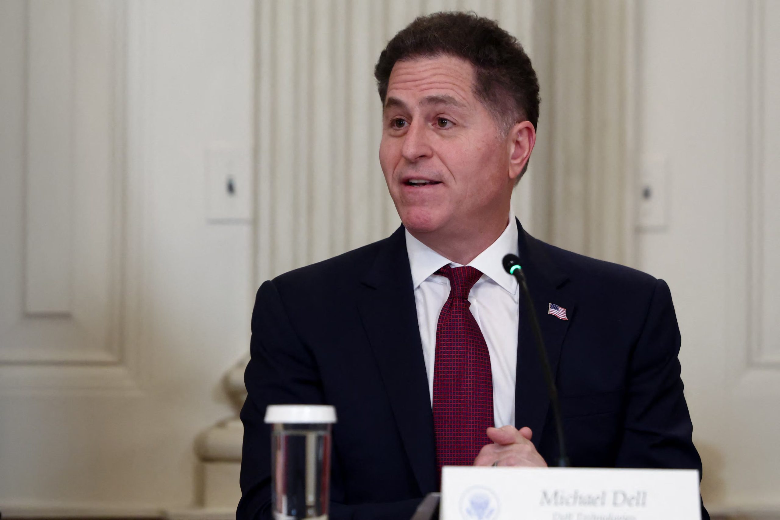 Michael Dell es el único de los 10 primeros multimillonarios que incrementa su fortuna este mes, consolidando a Dell Technologies como líder en infraestructura digital y software (REUTERS/Evelyn Hockstein)