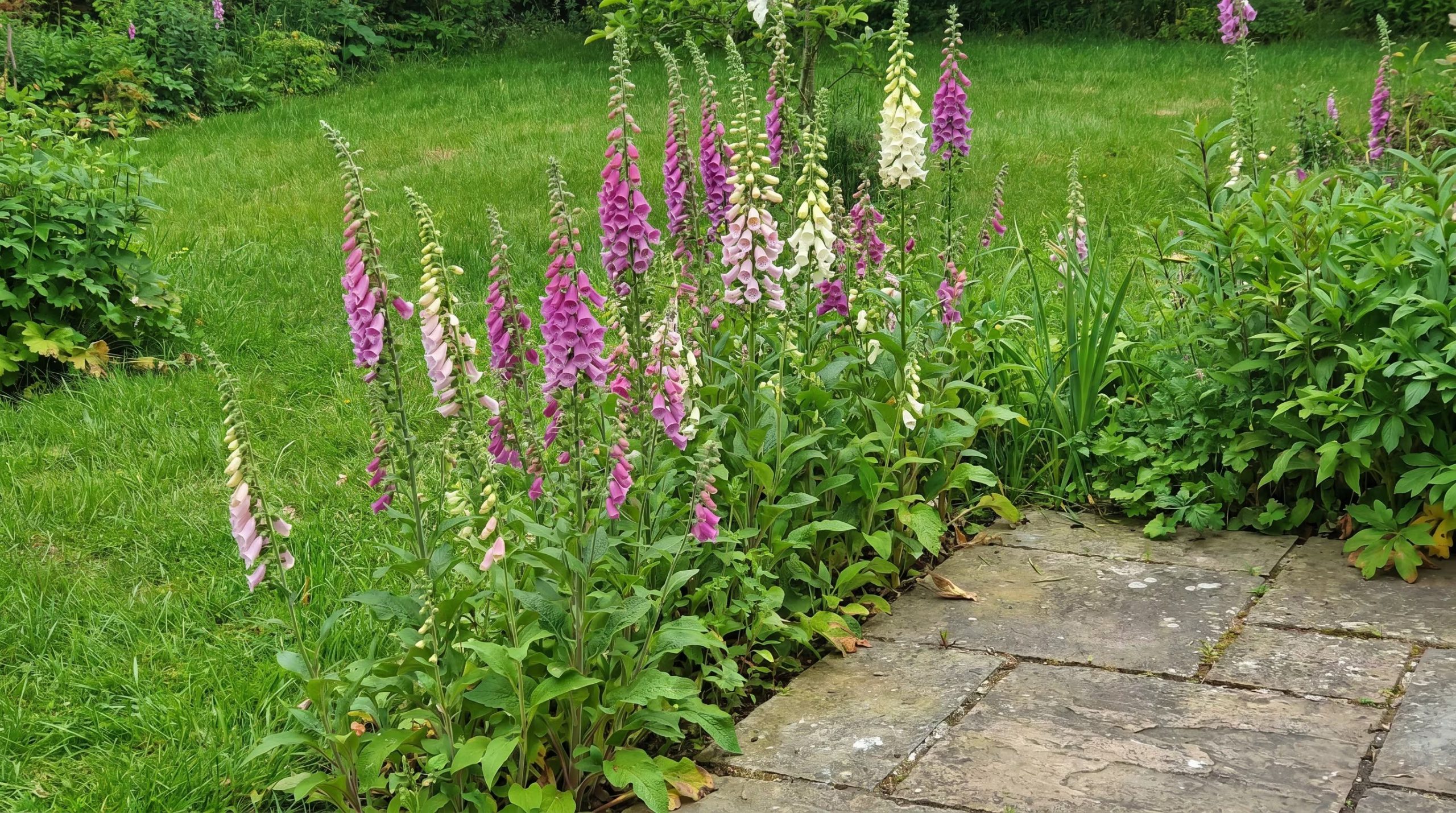 La dedalera florece en su segundo año, dejando semillas que aseguran su presencia futura en jardines rústicos y bordes (Imagen Ilustrativa Infobae)