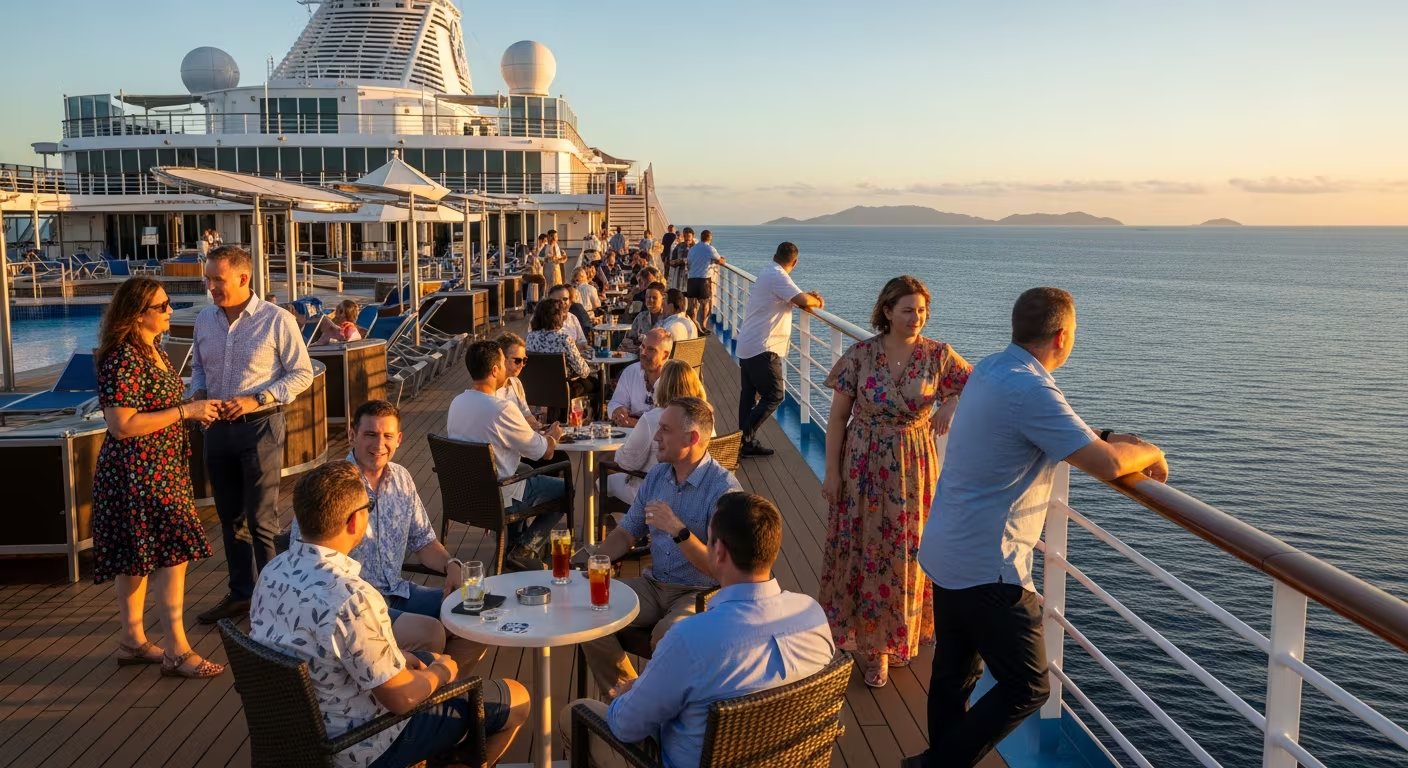 Las principales compañías de cruceros todavía no imponen recargos por combustible, pero la incertidumbre domina ante el alza de precios del petróleo (Imagen Ilustrativa Infobae)