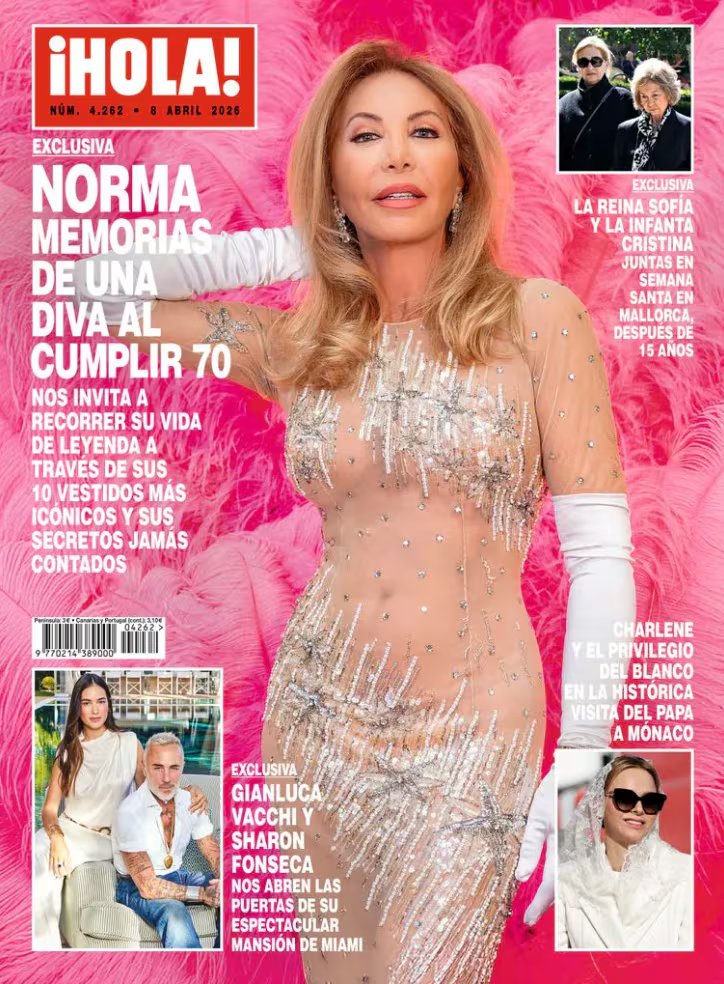Portada de la revistas '¡Hola!' del 1 de abril de 2026.