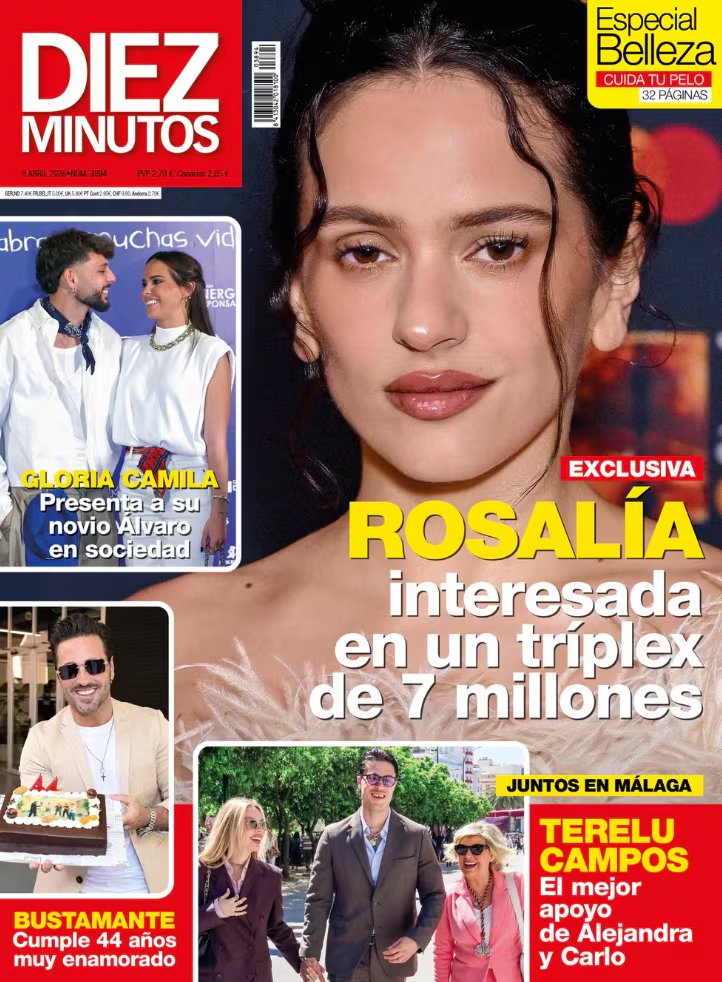 Portada de la revistas 'Diez Minutos' del 1 de abril de 2026.