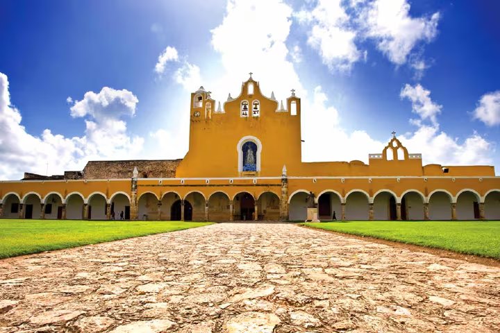 Izamal, en México (Ayuntamiento Yucatán).