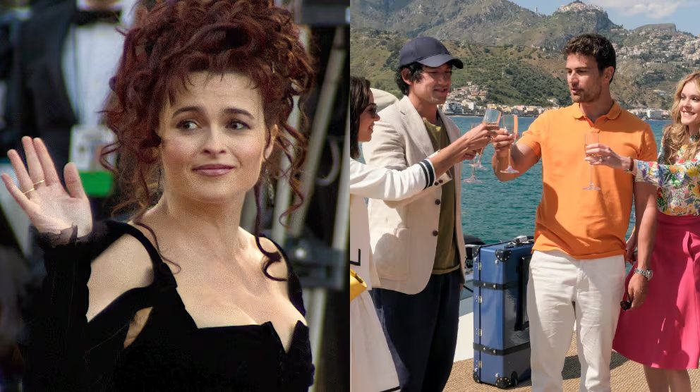 Tras la salida de Helena Bonham Carter de 'The White Lotus' hubo un reajuste en el calendario de grabaciones.