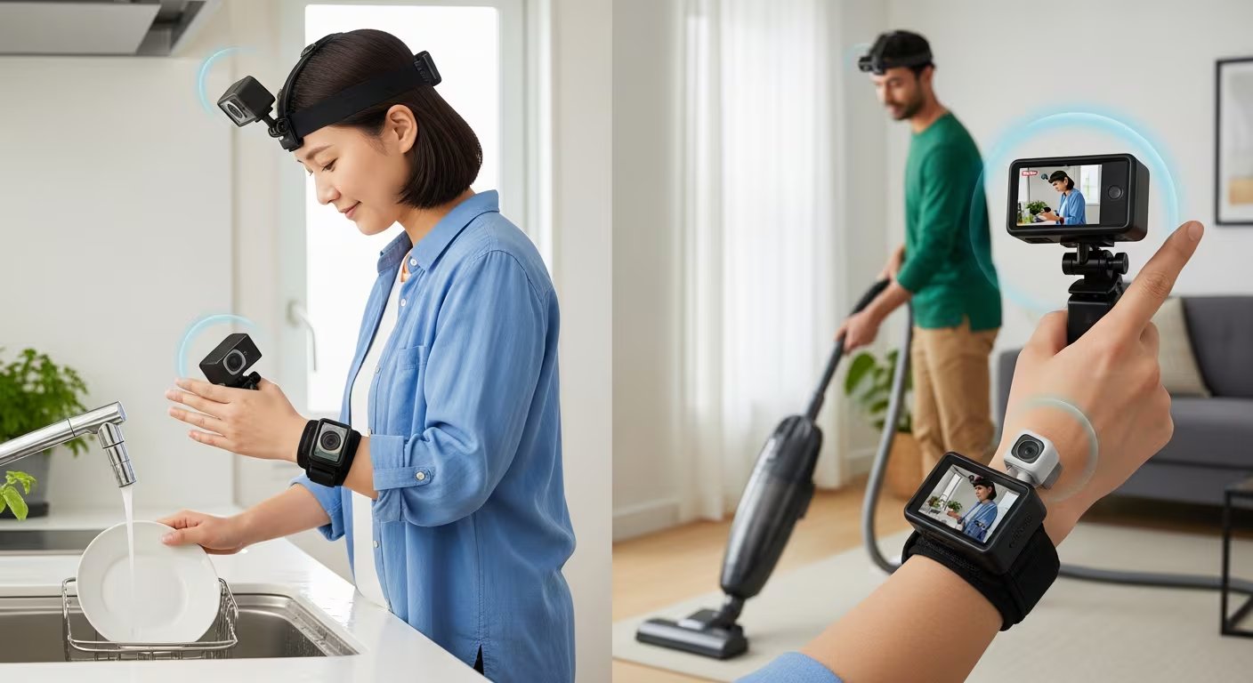 Empresas tecnológicas recopilan videos de tareas cotidianas para avanzar en el desarrollo de robótica humanoide aplicada en hogares y fábricas. (Imagen Ilustrativa Infobae)