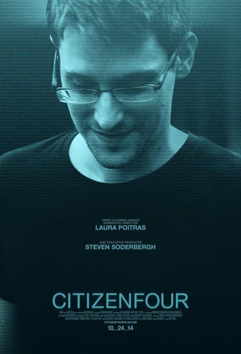 Cartel de 'Citizenfour', documental de Laura Poitras. (Praxis Films)