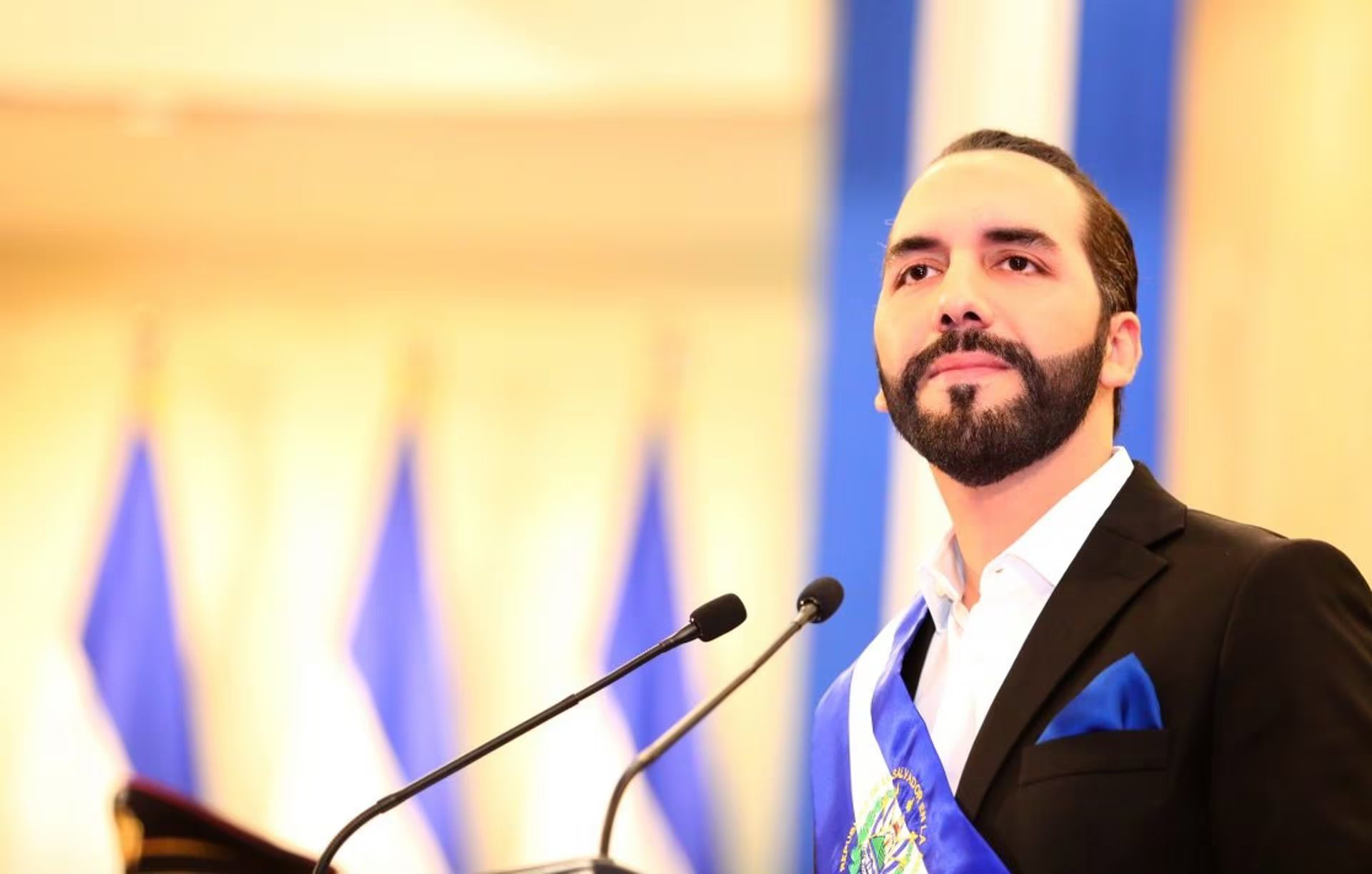 El ranking de imagen presidencial de abril 2026 posiciona a Nayib Bukele como el líder mejor valorado de América Latina. (EUROPA PRESS/ARCHIVO)