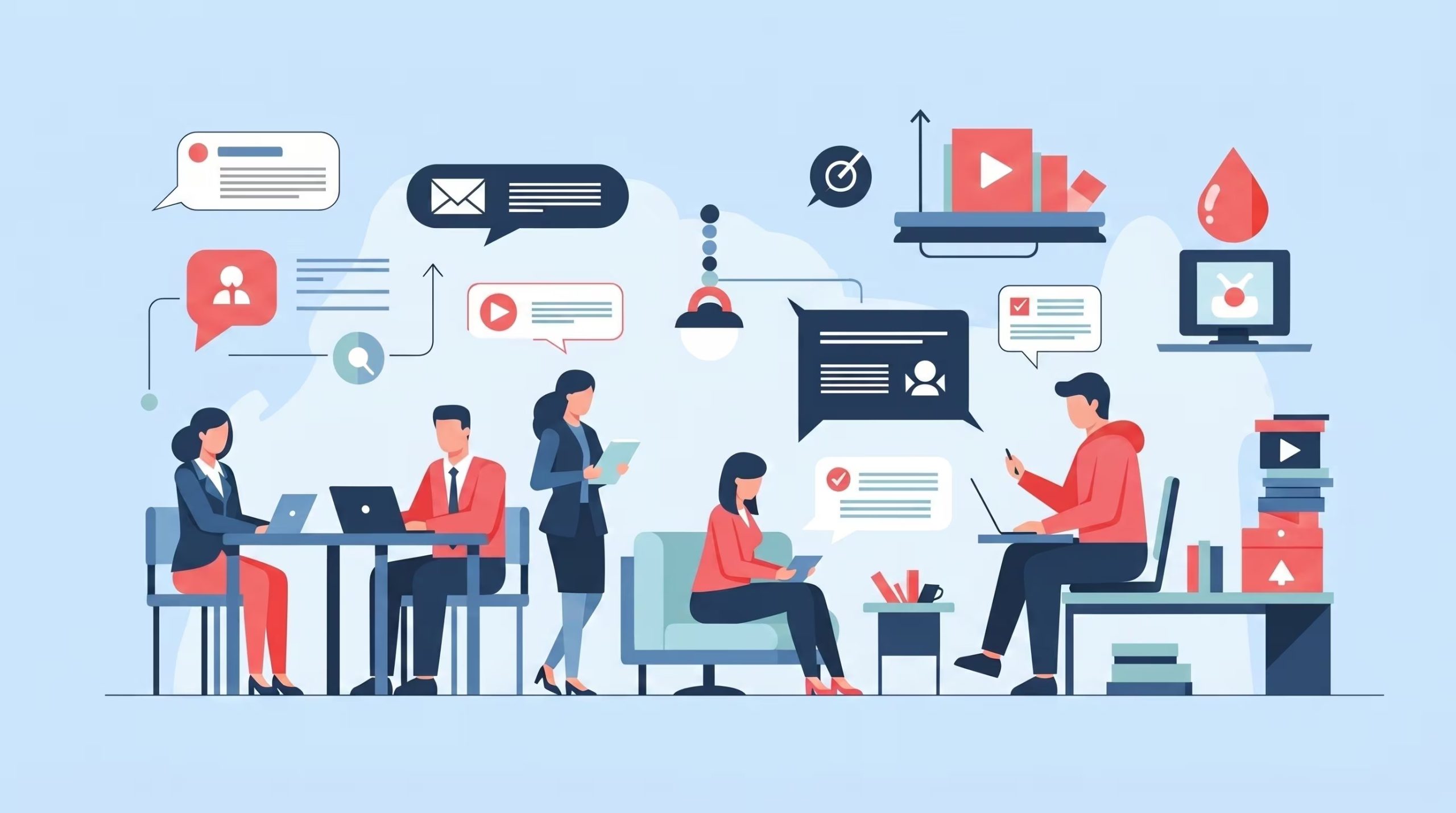 Empleados utilizan herramientas de inteligencia artificial por fuera del control corporativo, mientras los directorios intentan definir políticas de adopción. (Imagen Ilustrativa Infobae)