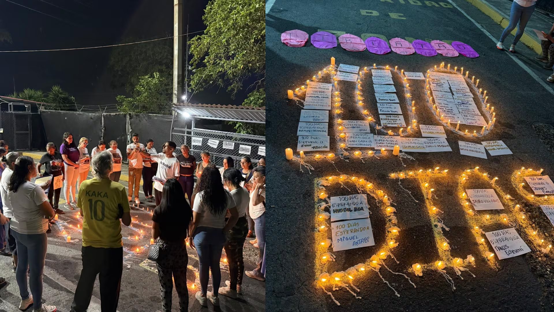 Los familiares de presos políticos cumplen 100 días de vigilias frente a las cárceles de Venezuela (@clippve)