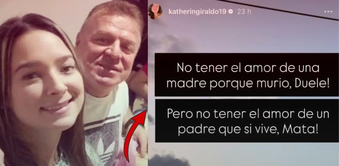 Katherin Giraldo, media hermana de la cantante, compartió un mensaje en sus redes sociales - crédito @letengoelchisme/Instagram