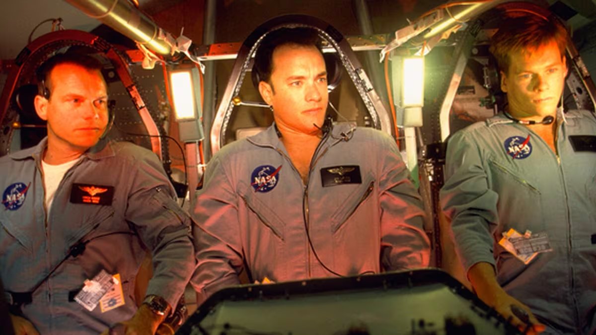 Apollo 13, la película, contó la historia de los astronautas que sufrieron el desperfecto técnico (Captura de video)