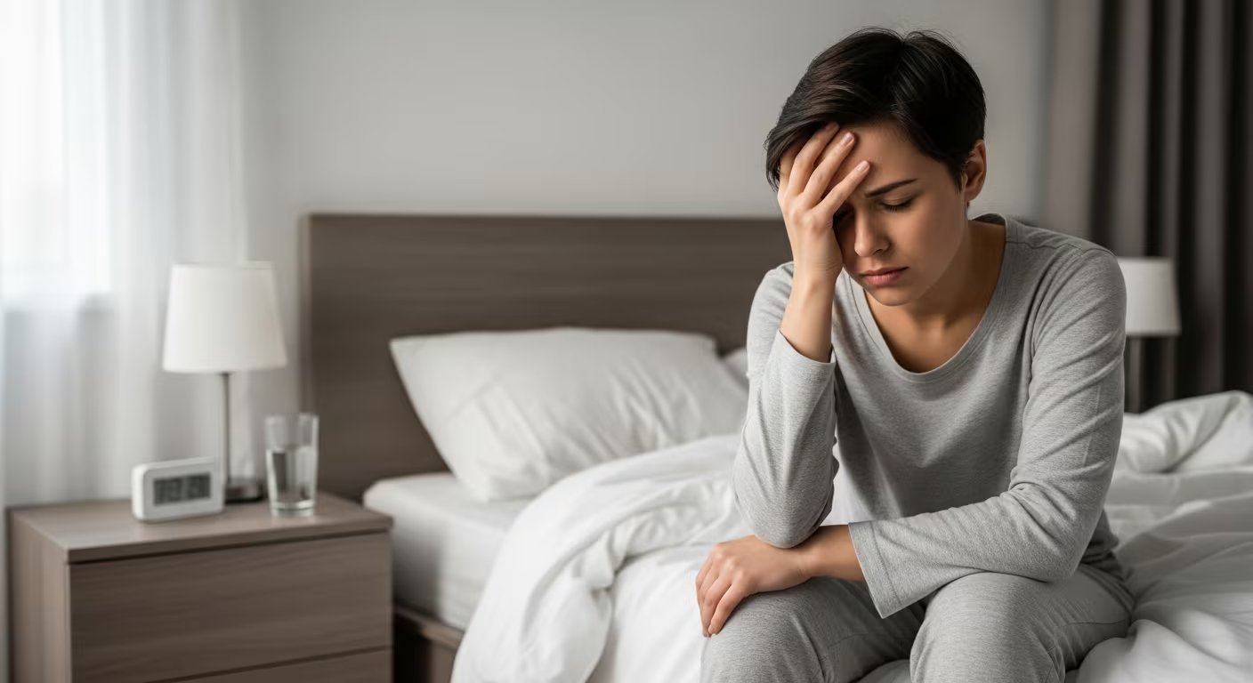 El dolor de cabeza matutino es uno de los síntomas frecuentes y menos reconocidos en mujeres con apnea del sueño
(Imagen Ilustrativa Infobae)