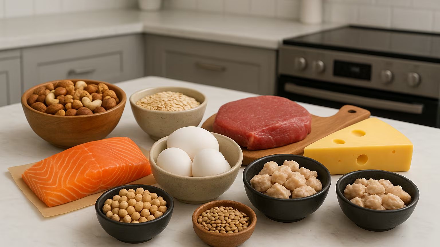 El consumo de proteína antes de dormir eleva la reparación muscular nocturna y facilita el aumento de masa muscular y fuerza (Imagen Ilustrrativa Infobae)