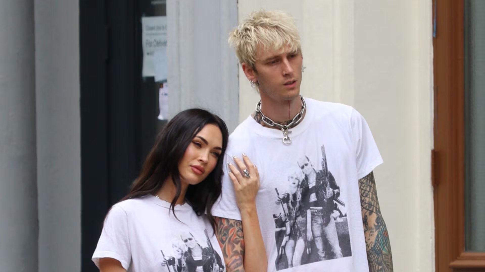 Megan Fox y Machine Gun Kelly pusieron fin a su relación en 2024 mientras la actriz estaba embarazada de su primera hija en común (Backgrid/The Grosby Group)