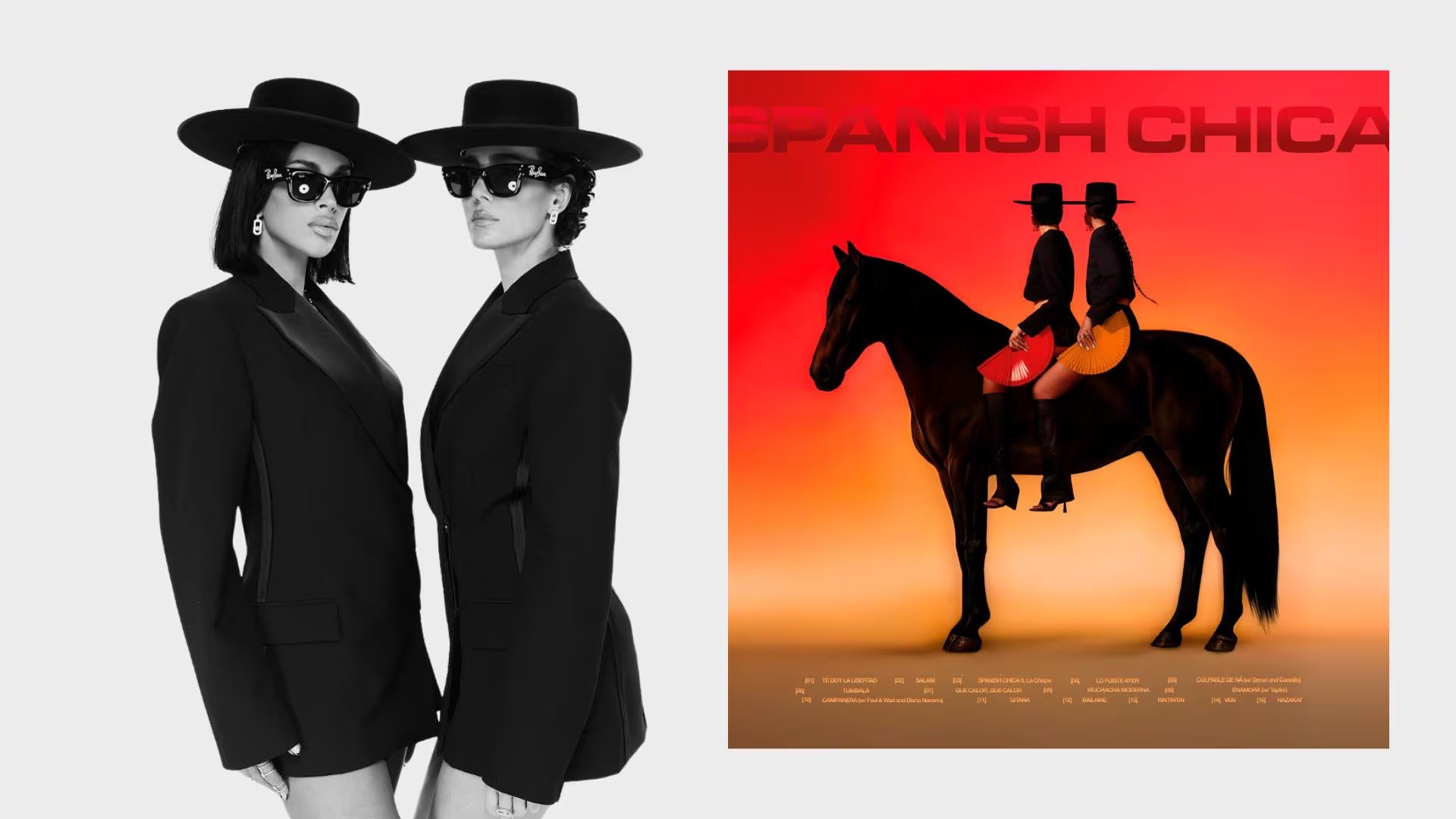 El dúo Mëstiza lanza 'Spanish Chica', su segundo álbum. (Imágenes cedidas)