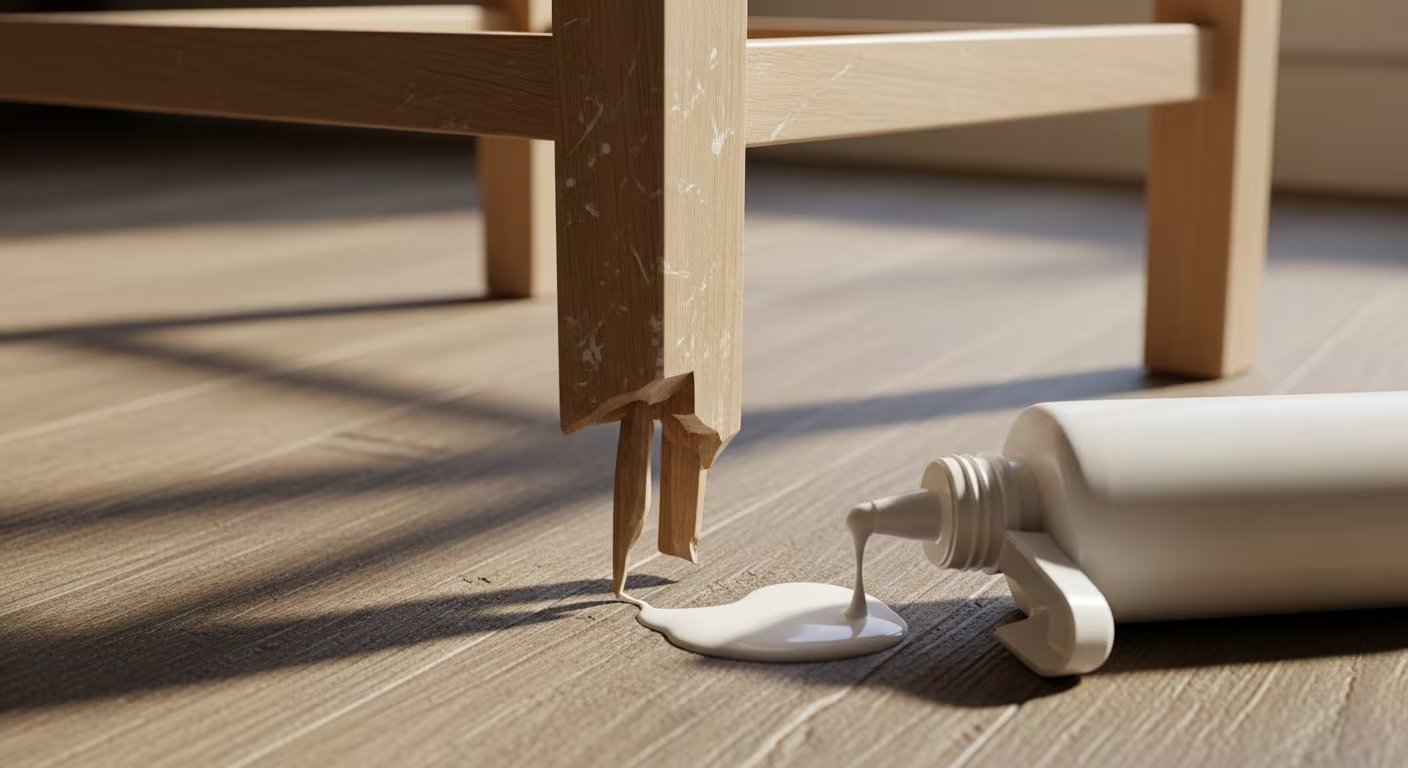 La mezcla de sal y pegamento no aumenta la fuerza adhesiva, ya que la sal no forma parte del proceso de pegado - crédito (Imagen Ilustrativa Infobae)