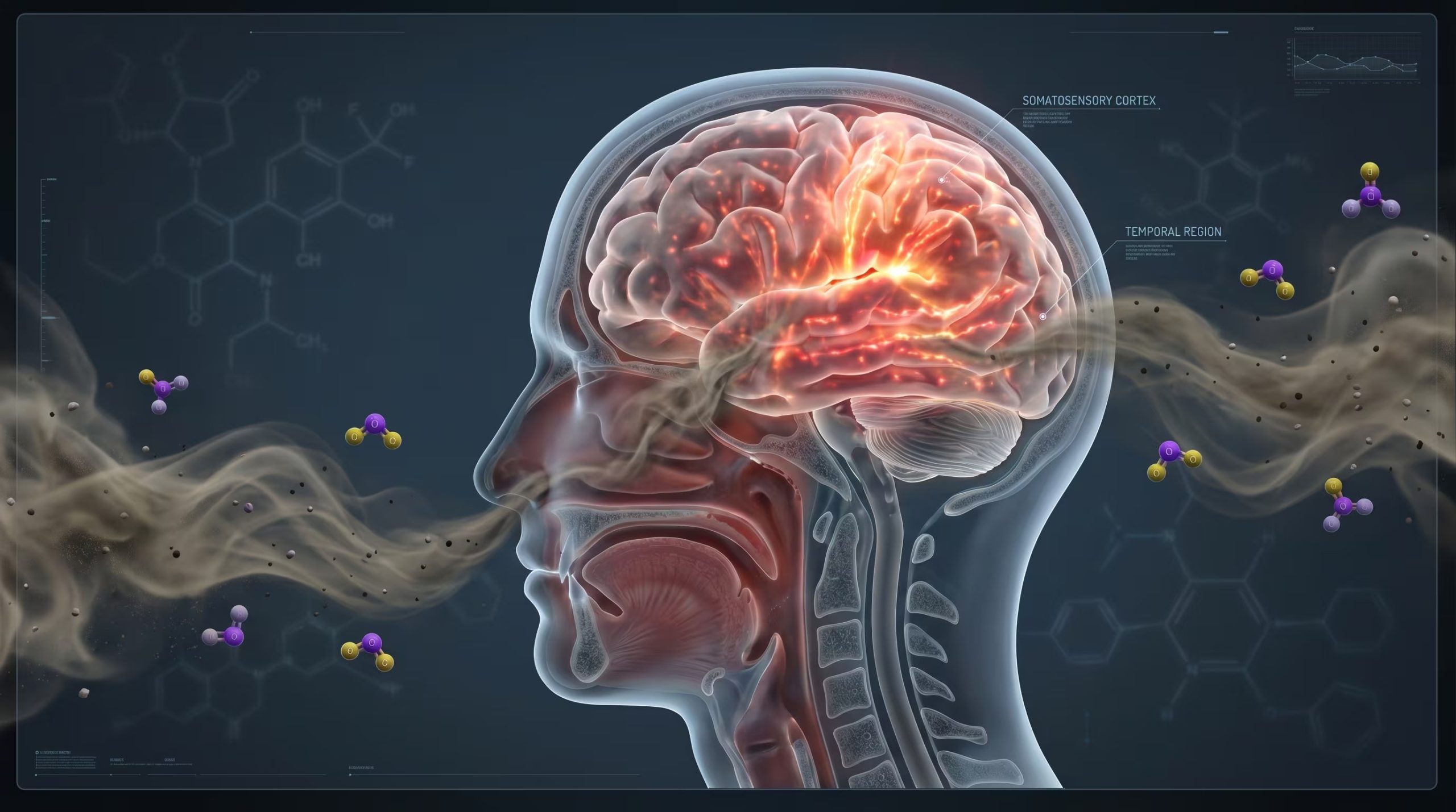 La exposición a partículas finas, partículas en suspensión y dióxido de nitrógeno se asocia directamente con un mayor riesgo de crisis de migraña (Imagen Ilustrativa Infobae)