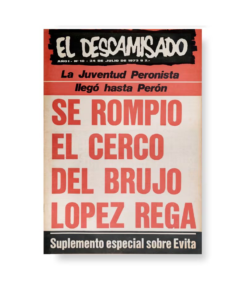 Portada de la revista peronista 