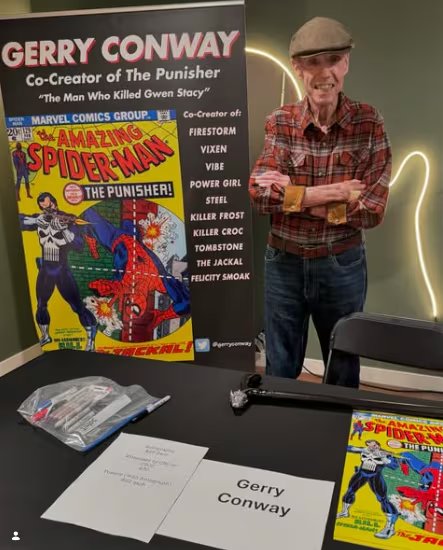 Gerry también llegó a trabajar en el sello de DC Comics. Power Girl, Killer Croc y Vixen, fueron algunos de los personajes que el escritor ayudó a crear 
(Créditos: Instagram/Gerry Conway) 