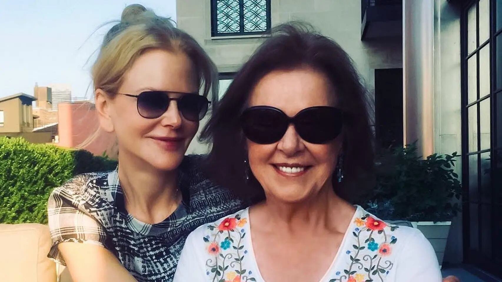 Nicole Kidman destacó lo dedicada que era su madre con la familia. (Instagram)