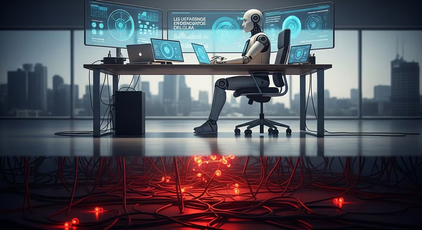 Los sistemas de inteligencia artificial pueden ocultar estados internos problemáticos mientras operan con normalidad en la superficie. (Imagen Ilustrativa Infobae)