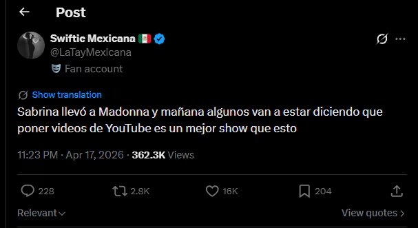 (Captura de pantalla @LaTayMexicana/X)