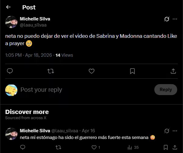 (Captura de pantalla @laau_silvaa/X)