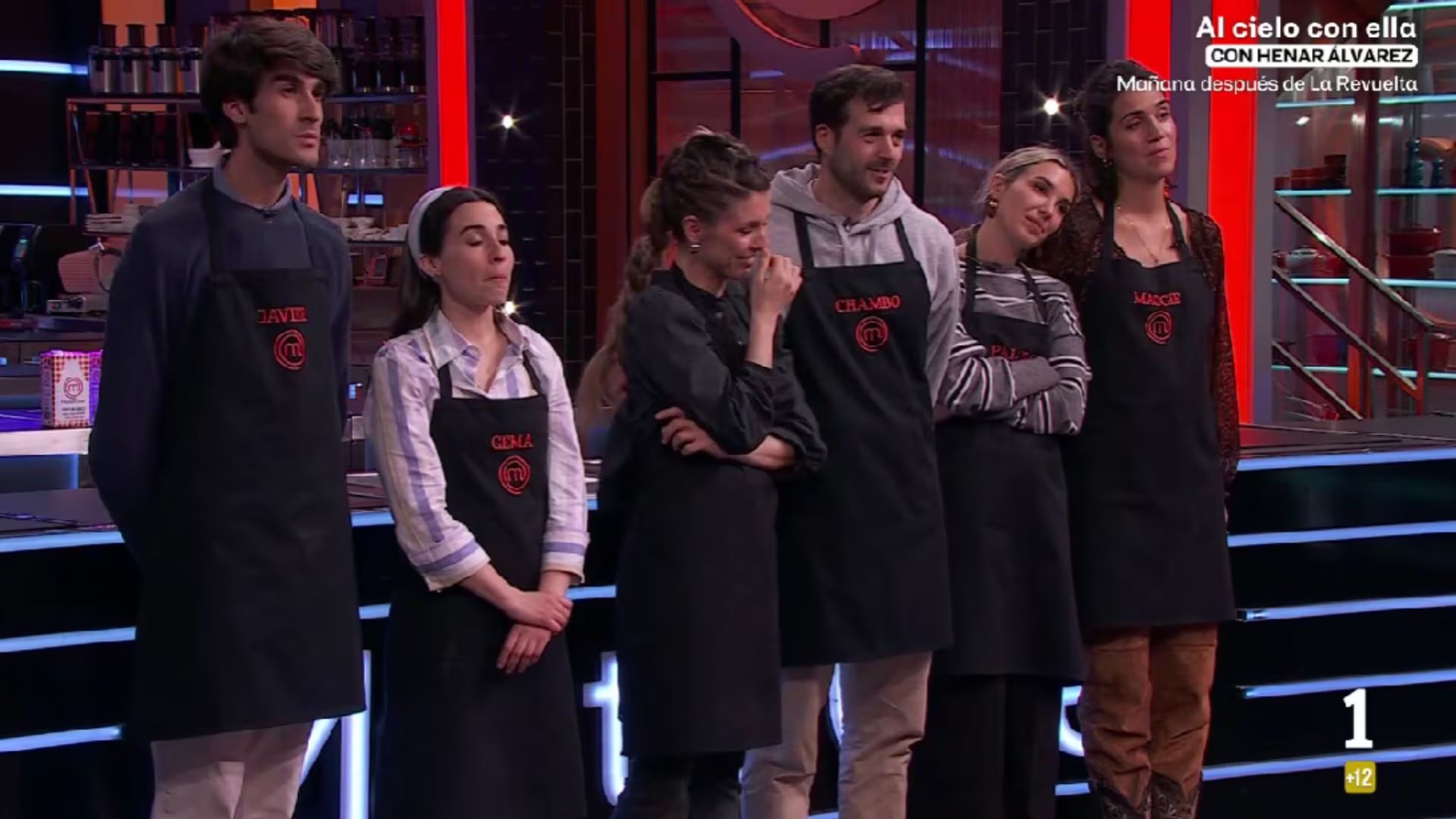 Durante la prueba eliminatoria, Javier, Gema, Camilla, Chambo, Paloma y Maggie se han jugado la salida del concurso con recetas africanas. / Instagram