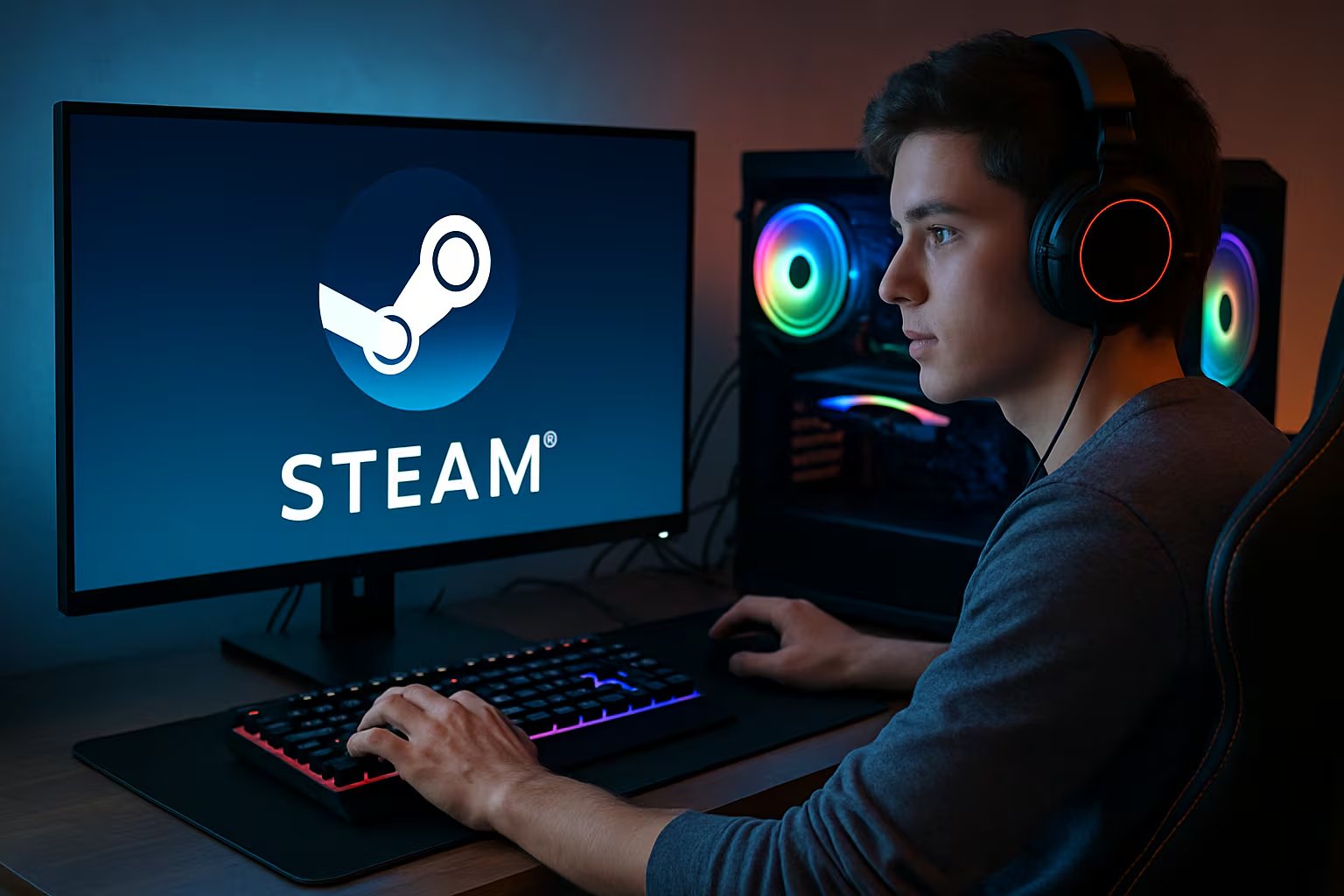 Steam ha lanzado cuatro videojuegos gratuitos que, al ser reclamados a tiempo, permanecerán en la cuenta del usuario de manera indefinida, fomentando la diversidad y el acceso democrático al gaming - (Imagen Ilustrativa Infobae)