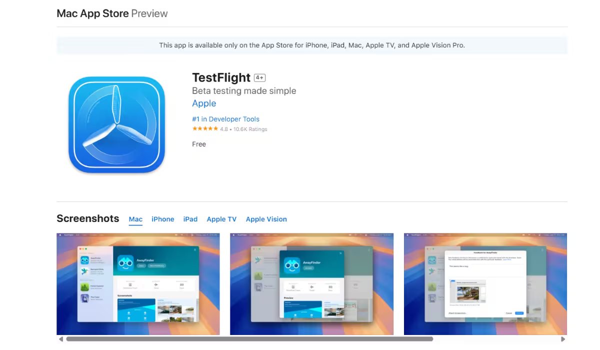 Los usuarios de iOS deben descargar TestFlight para empezar a usar WhatsApp Beta. (App Store)