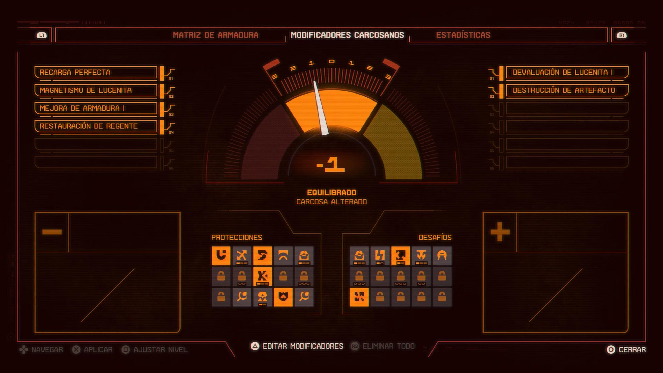 Saros permite a los usuarios adaptar la dificultad antes de cada partida, ajustando aspectos como la fuerza de armas o el poder de los enemigos.
