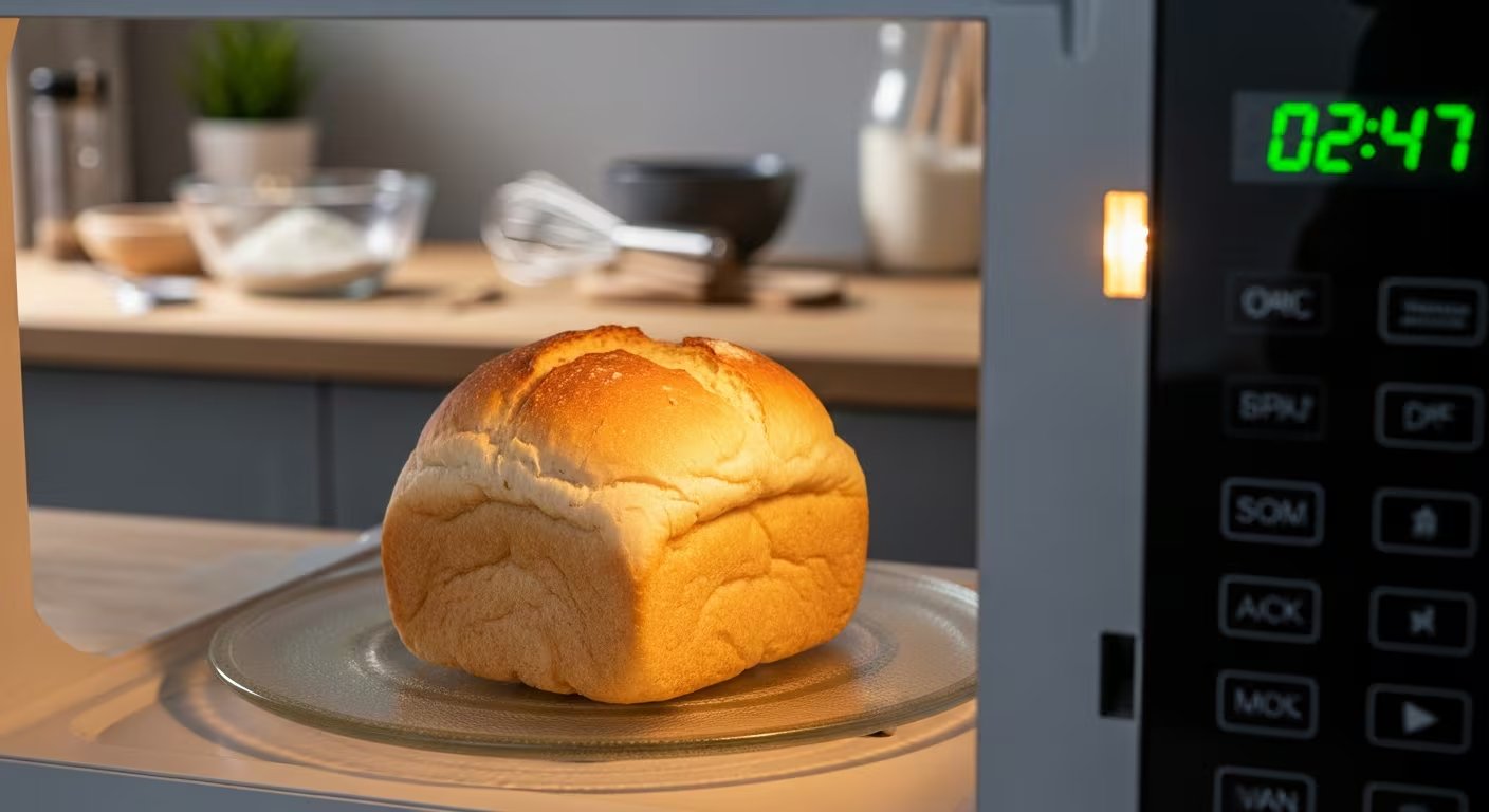 El método permite obtener pan casero sin utilizar horno convencional ni procesos de fermentación largos, facilitando la preparación en cualquier momento del día. - (Imagen Ilustrativa Infobae)