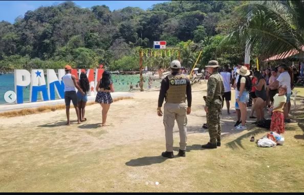 El puesto de control de La Miel marca uno de los puntos oficiales más cercanos a la línea fronteriza entre Panamá y Colombia en el Caribe. Tomada de Migración/instagram