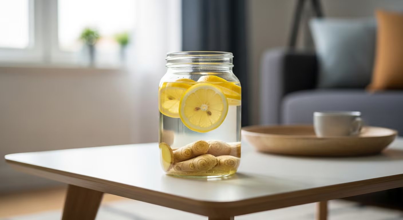 Los aromatizantes naturales a base de cáscaras de limón y jengibre ayudan a eliminar olores intensos en cocinas, salas y dormitorios (Imagen Ilustrativa Infobae)